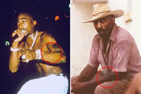 Tupac Shakur 'alive' as pic shows 'rapper hiding his distinctive ...