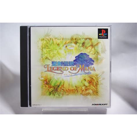 耀西 二手 純日版 Sony Ps Ps1 聖劍傳說 Legend Of Mana 含稅附發票 蝦皮購物