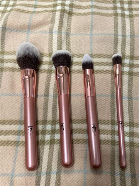 It Cosmetics Rose Gold Makeup Brush Set Beauty And Personal Care Face