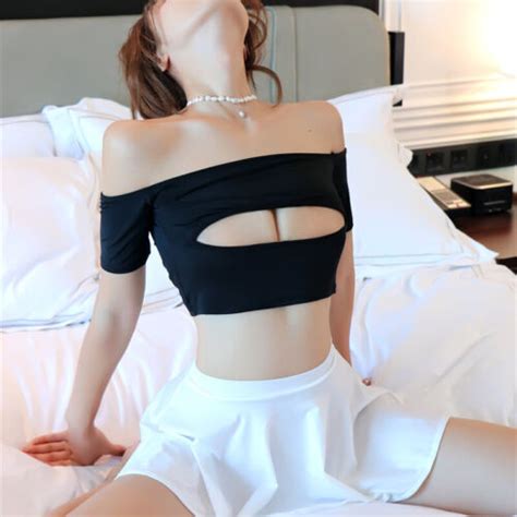 Fancy Dress Womens Sexy Lingerie Secretary Outfit Uniform Bodysuit Skirt Set Ebay