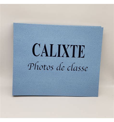 Album Pour Photos De Classe Personnalis Couverture En Simili Cuir