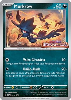 Murkrow Escarlate E Violeta Promo Banco De Dados De Cards Do