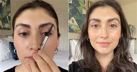 I Tried The Eyebrow Mapping Makeup Hack All Over Tiktok Popsugar