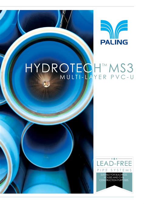 Pdf Hydrotech Tm Ms3 Palinglr Hydrotechhydrotech Ms 3 Pipes Product Range Features