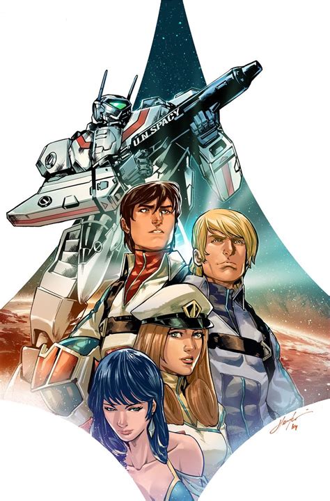 Artstation Robotech Fcbd Cover Bryan Valenza Macross Anime