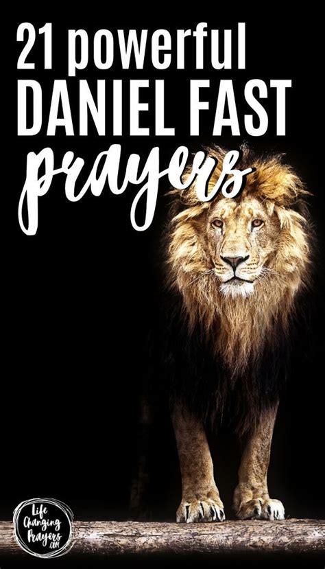 21 Powerful Prayers For The Daniel Fast Prayer Guide Artofit