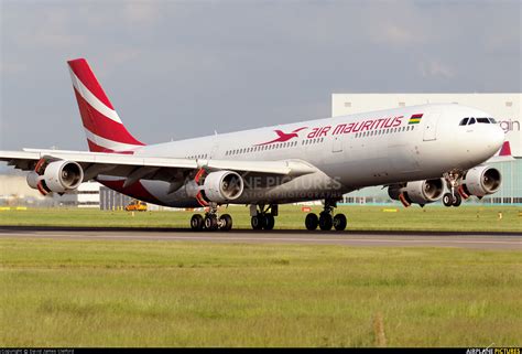 3B NAY Air Mauritius Airbus A340 300 At London Heathrow Photo ID