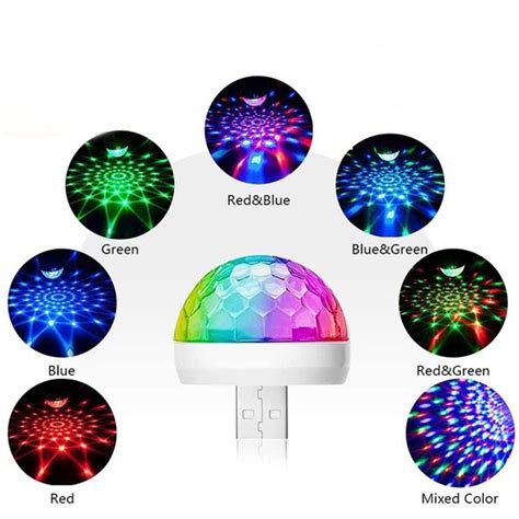 Led Small Magic Ball Sound Control Auramart Lk