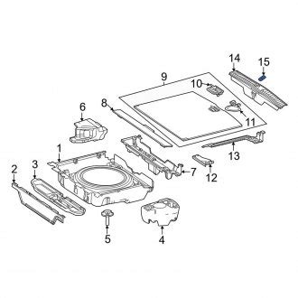 Mercedes Trunk Tailgate Moldings Trim Panels Bezels Carid