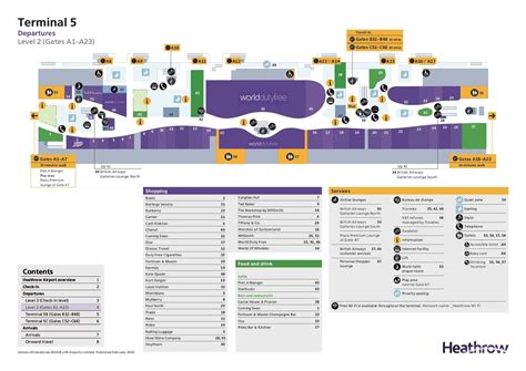 Heathrow Airport Map Artofit