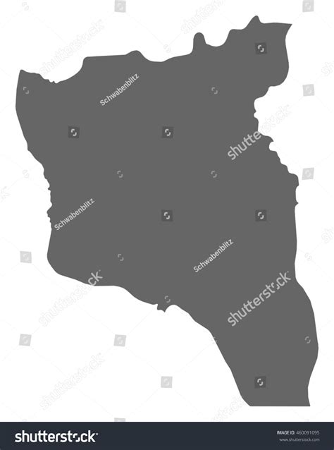 Map South Kivu Democratic Republic Congo Stock Vector Royalty Free 460091095 Shutterstock