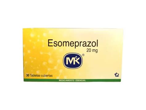 Esomeprazol 20Mg 30 Tabletas Farmacolon