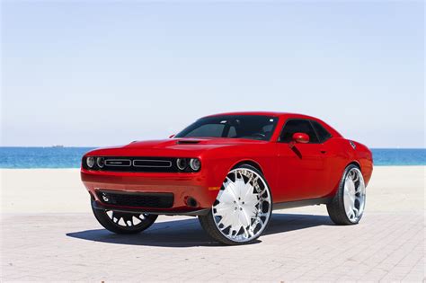 Candy Red Challenger on Shiny Wheels — CARiD.com Gallery