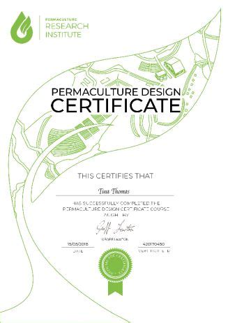 Completing A Permaculture Design Certificate Pdc Course And Earning