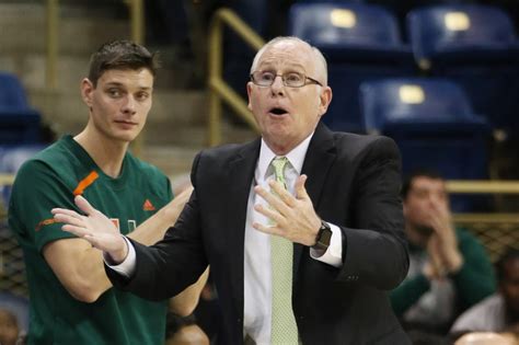 Miami Hurricanes Mens Basketball Coach Jim Larranga Agrees To 2 Year