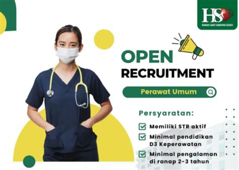 Lowongan Perawat 2022 Minimal Lulusan D3 Untuk Bekerja Di Rs Harapan