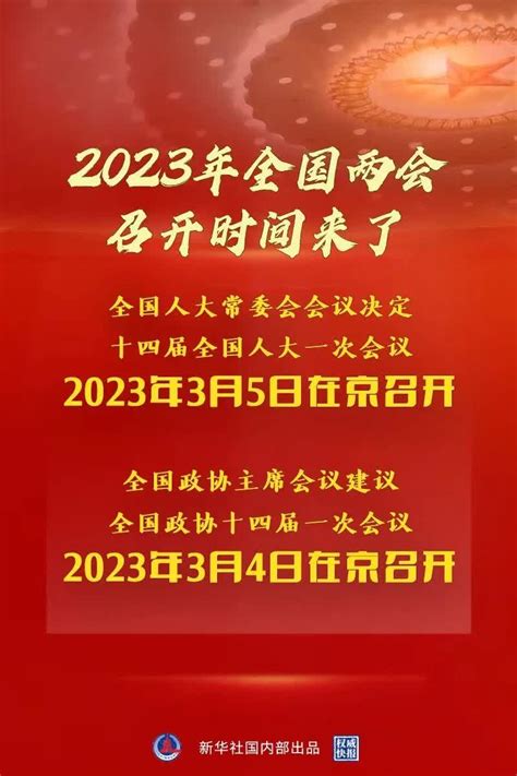 2023年全國兩會召開時間來了 內地 大公文匯網