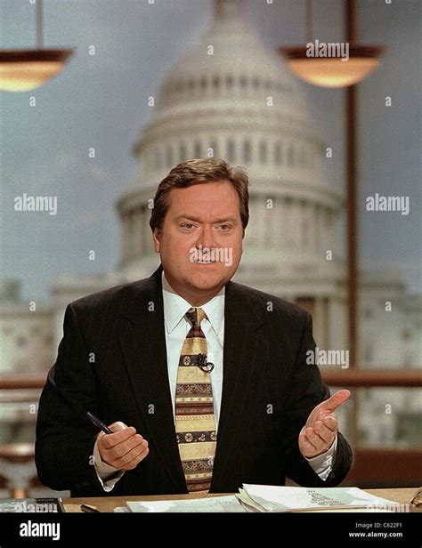 Tim Russert, host of NBC's "Meet the Press" March 30, 1997 in ...