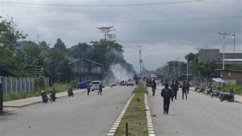 Timika Papua Mulai Kondusif Polisi Tangkap 20 Orang Diduga Pemicu Aksi