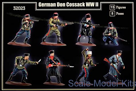 Cossacks In The German Army 1941 1945 Mars Figures Plastic Scale