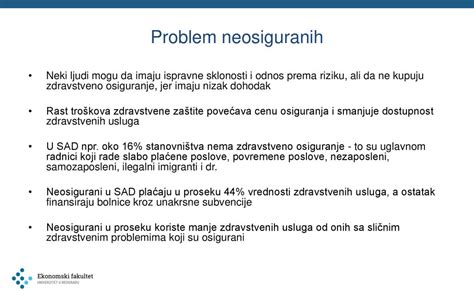 Tržište zdravstvene zaštite - ppt download