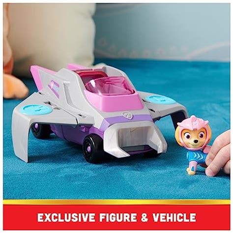 Paw Patrol Aqua Pups Skye Transforming Manta Ray Vehicle With