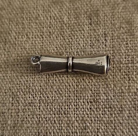 James Avery Sterling Silver Diploma Charm Gem