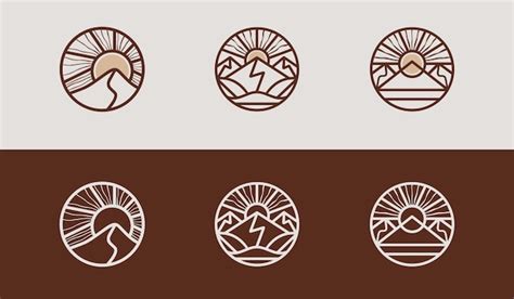 Premium Vector Simple Mountain Logo Universal Creative Premium Symbol