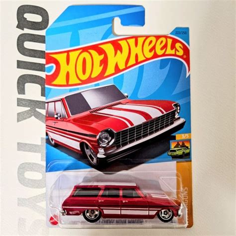 玩具快克 Hot wheels 風火輪 普卡 旅行車 旅行 CHEVY NOVA WAGON 蝦皮購物