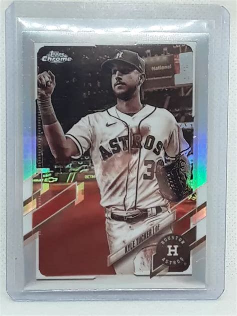 KYLE TUCKER 2021 Topps Chrome Baseball Sépia 208 Houston Astros