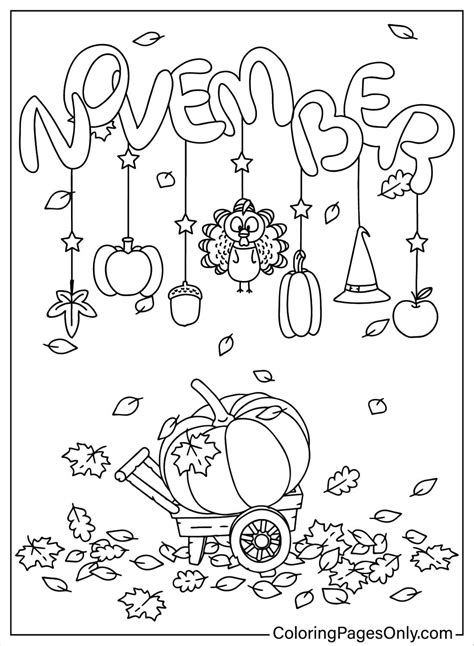 26 November Coloring Pages