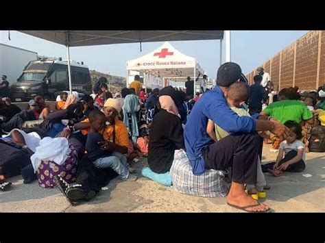 Lampedusa Una Isla Marcada Por El Desembarco Masivo De Migrantes YouTube