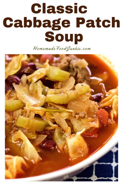 Quick And Easy Cabbage Patch Soup Recipe Homemade Food Junkie