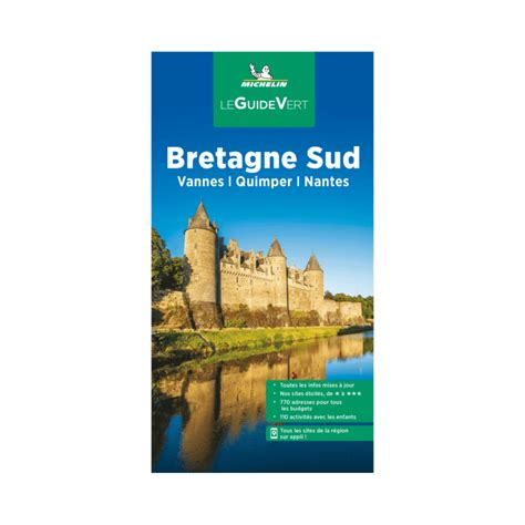 Bretagne Sud Michelin Green Guide Boutique De L Aventure Michelin