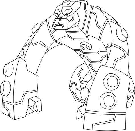 Omnitrix Ben Para Colorir