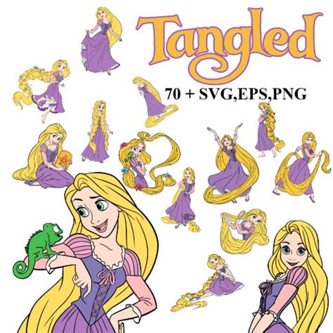 Tangled PNG Mega Bundle Tangled SVG Flynn Rider Svg Rapunzel Png