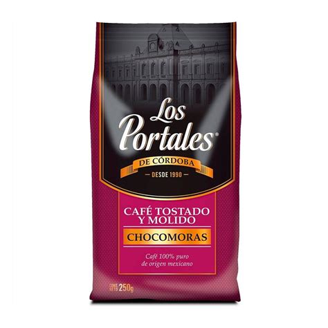 Café Los Portales tostado y molido de chocomoras 250 g Walmart