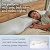 Amazon Dosaze Contoured Orthopedic Pillow Queen Size Bed Pillow