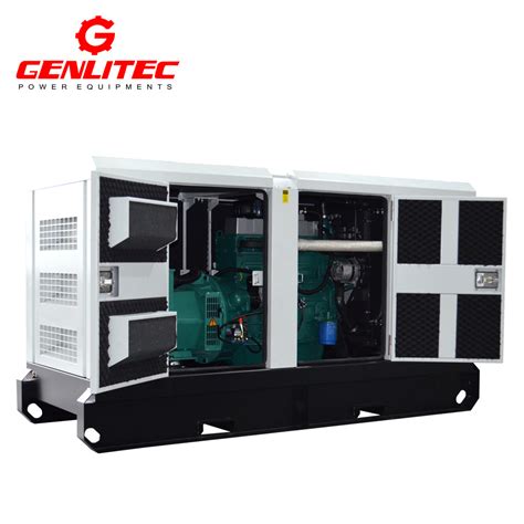 25kw 30kva Rated Power Open Silent Canopy Type China Diesel Engine