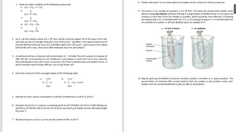 Solved 8 Explain Why Water Forms Nearly Spherical Droplets Chegg