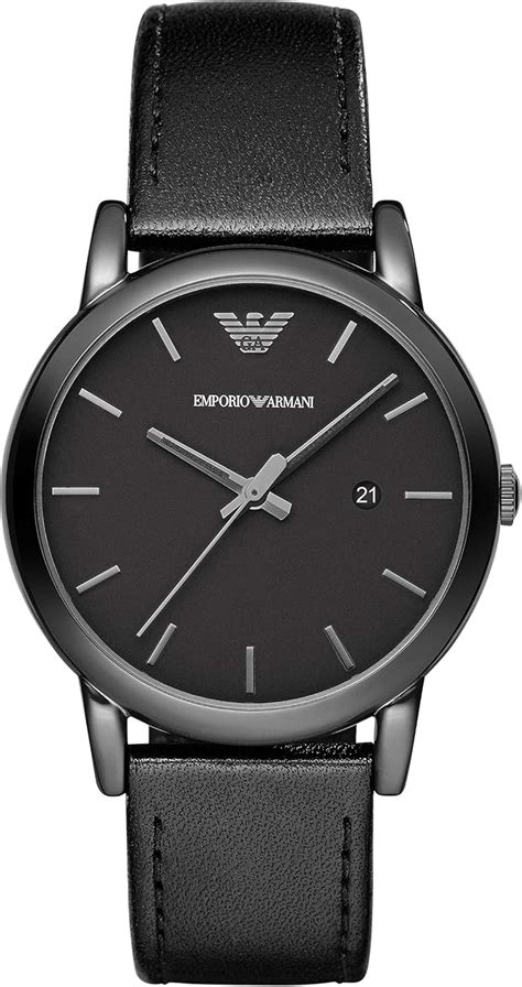 Reloj Emporio Armani Classic Para Hombres 41mm Pulsera De Piel