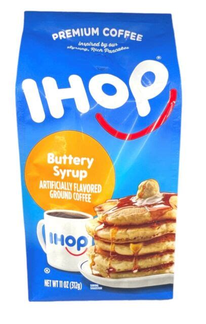 Ihop Buttery Syrup Premium Ground Coffee 11 Oz For Sale Online Ebay