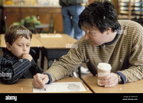 Director Gore Verbinski Works With Young Actor David Dorfman On The Set