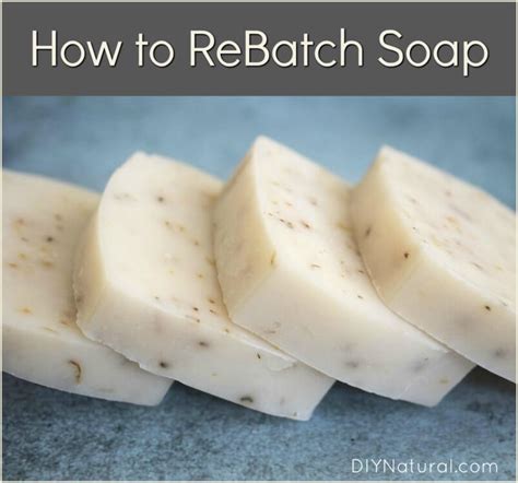 Rebatching Soap: Rebatching A Failed Batch of Soap is Simple