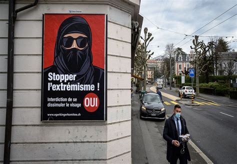 Switzerland Votes For ‘burqa Ban In Public 5121 Citizens Support