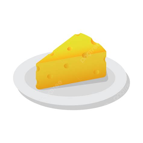 Cheese On Plate Vector Cheese Plate Vector Png And Vector With