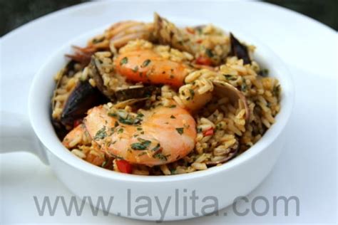 Arroz Marinero Arroz Con Mariscos Recetas De Laylita