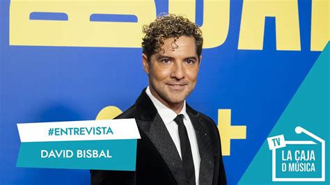 DAVID BISBAL Para mi LA CANCIÓN perfecta ahora mismo es ME SIENTO