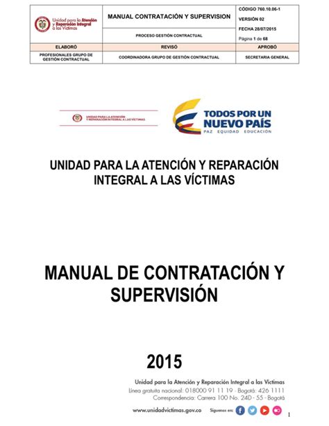 Manual De Contrataci N Y Supervisi N