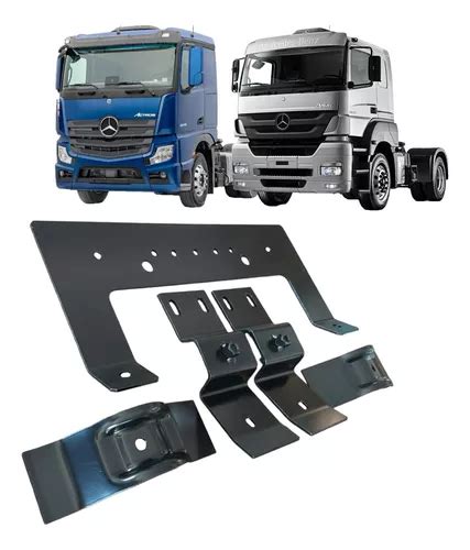 Kit Suporte Traseiro Do Para Lama Mercedes Benz Actros Axor